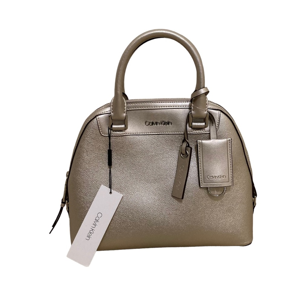 Calvin Klein metallic gold purse